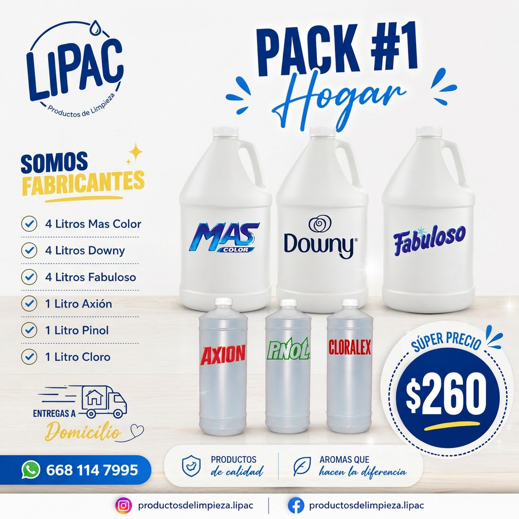 Pack #1 Hogar de Lipac